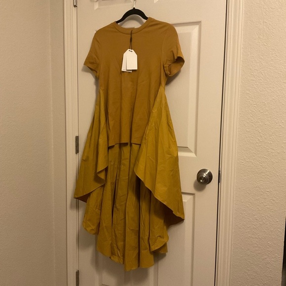 English Factory Size XSMALL top has a high-low hemline NWT - Picture 10 of 11